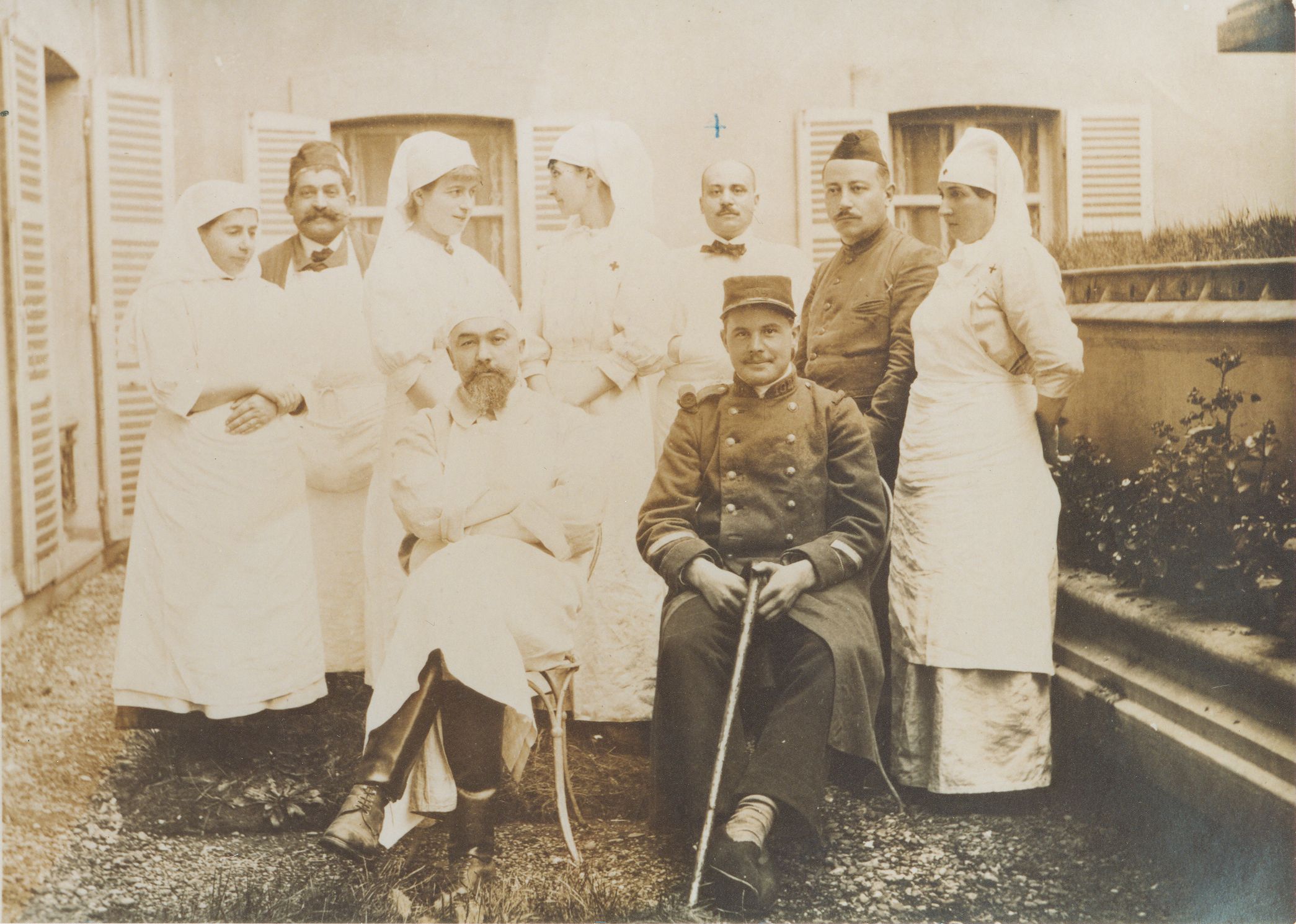 Larbaud infirmier à Vichy 1915